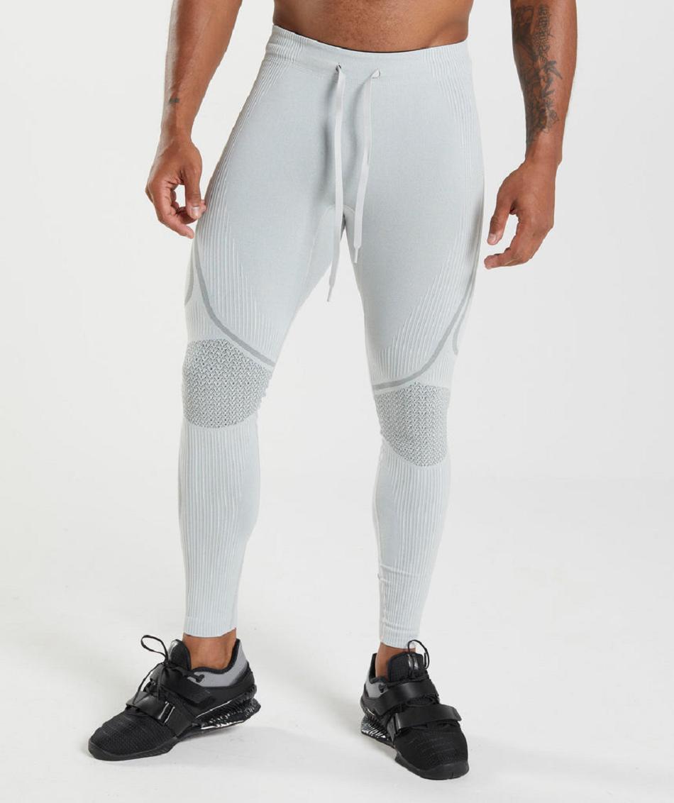 Gymshark 315 Seamless Muške Hulahopke Svijetlo Sive Sive | HR 2172PJJ